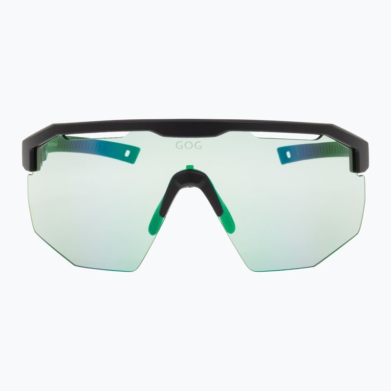 Akiniai nuo saulės GOG Argo C matt black/polychromatic green 6