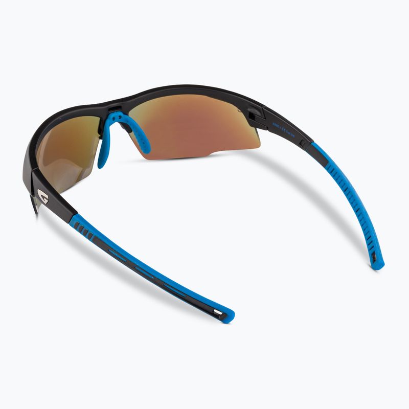 Akiniai nuo saulės GOG Falcon matt black/blue/polychromatic white-blue 3