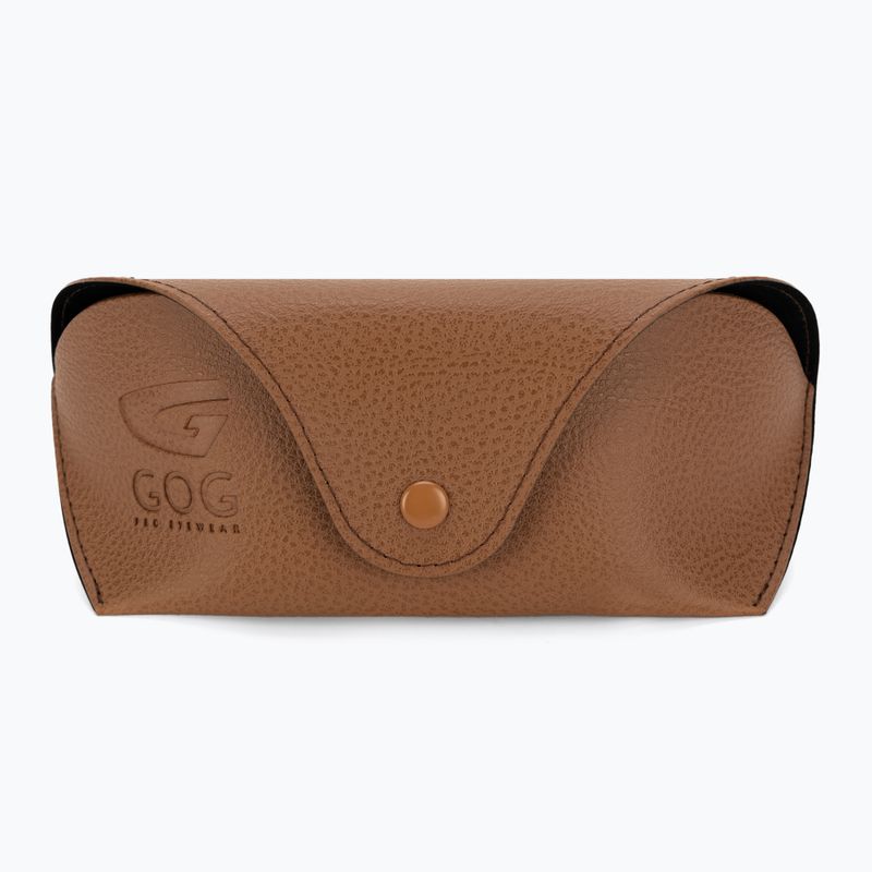 Moteriški akiniai nuo saulės GOG Hazel fashion black / brown demi / gradient smoke E808-1P 5
