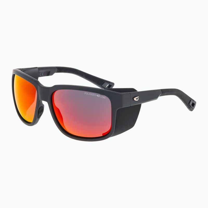 Akiniai nuo saulės GOG Makalu matt grey/black/polychromatic red 2
