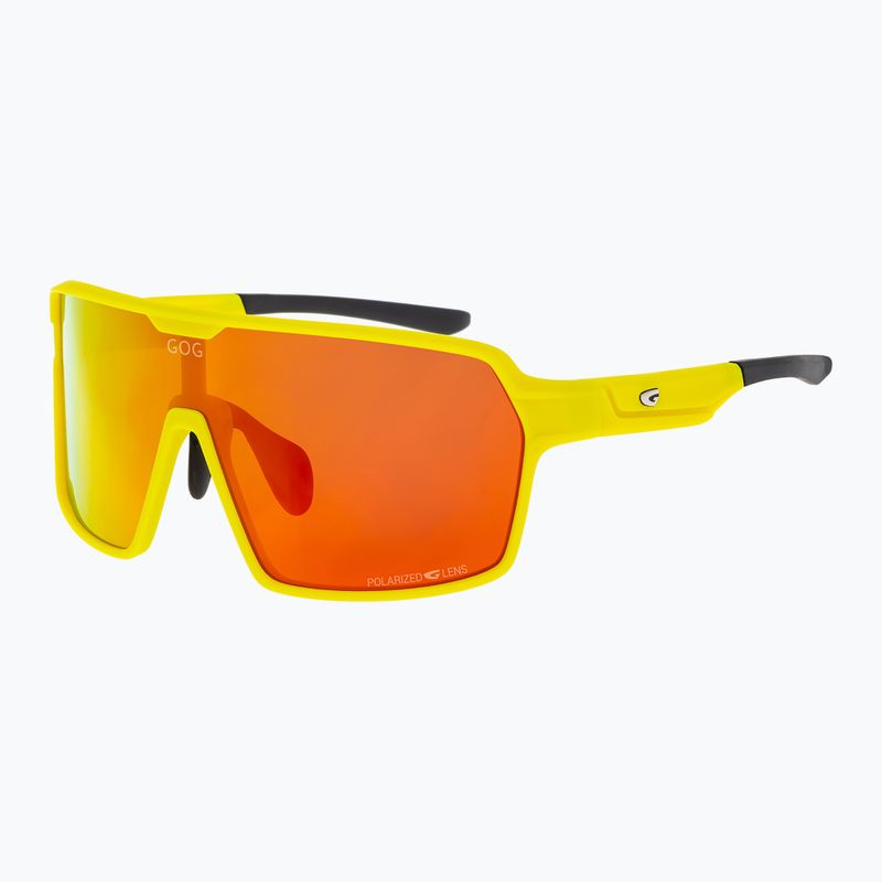 Akiniai nuo saulės GOG Kronos matt neon yellow/black/polychromatic red 5