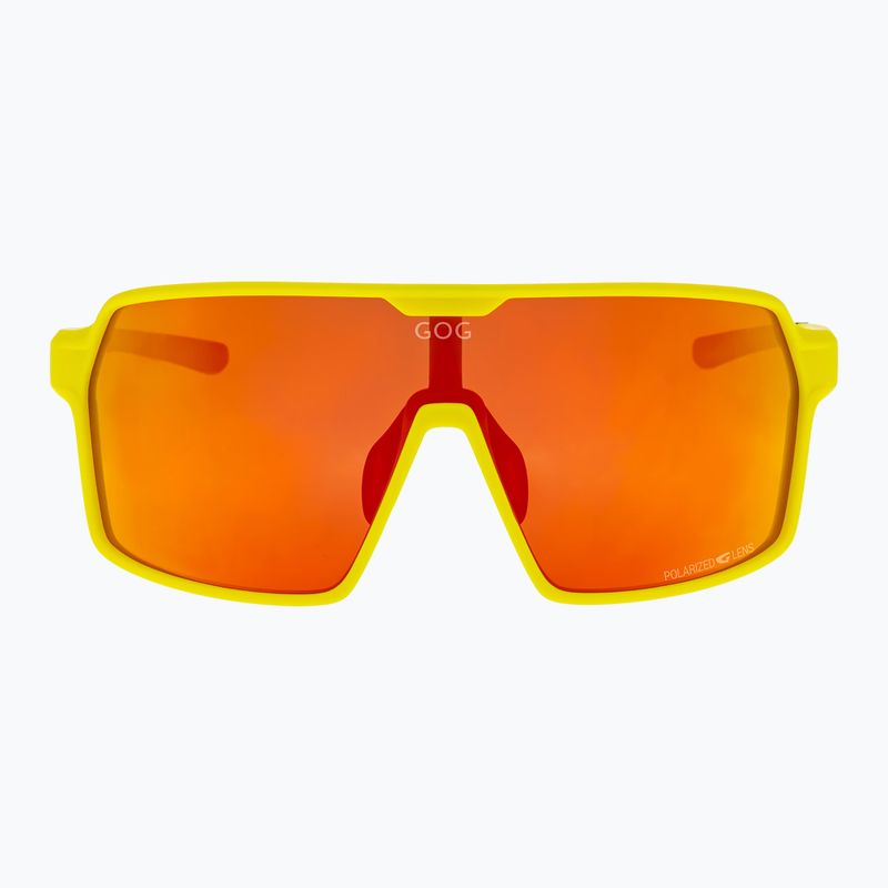 Akiniai nuo saulės GOG Kronos matt neon yellow/black/polychromatic red 6