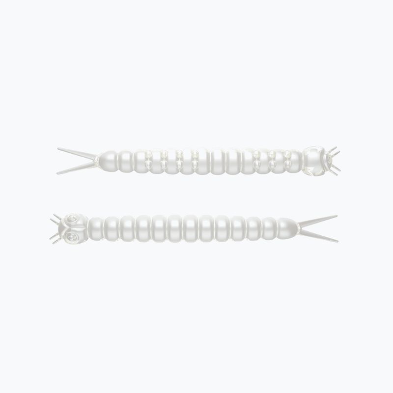 Libra Lures Slight Worm Krill guminis masalas 15 vnt. sidabrinis perlamutras SLIGHTWORMK38