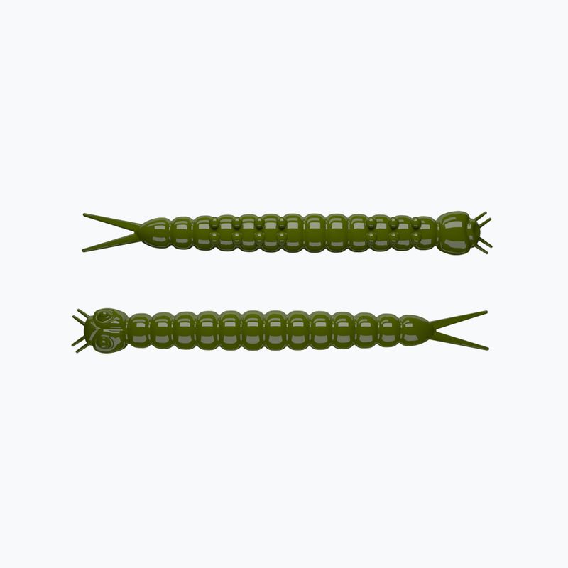 Libra Lures Slight Worm Krill guminis masalas 15 vnt. alyvuogių spalvos SLIGHTWORMK38