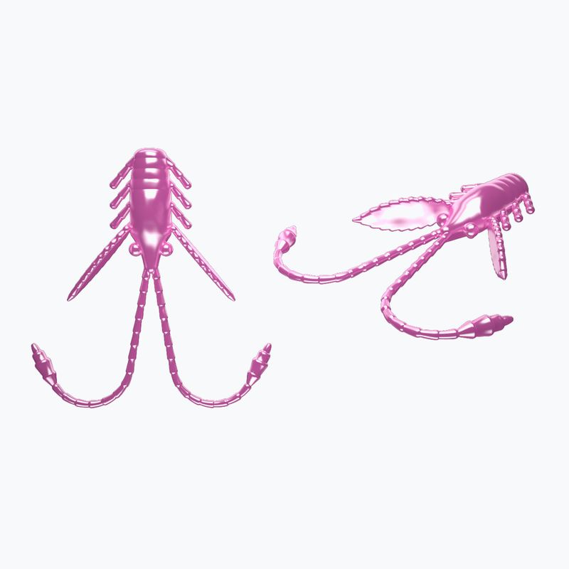 Libra Lures Pro Nymph Krill guminis masalas 15 vnt. rožinis perlas PRONYMPHK18