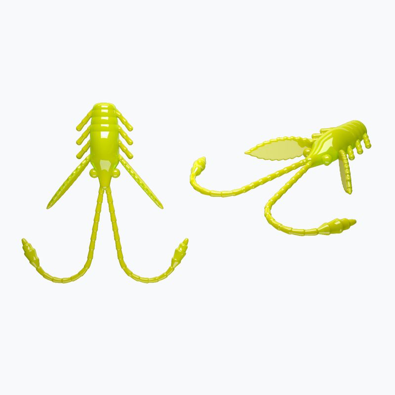 Libra Lures Pro Nymph Krill guminis masalas 15 vnt. obuolių žalia PRONYMPHK18