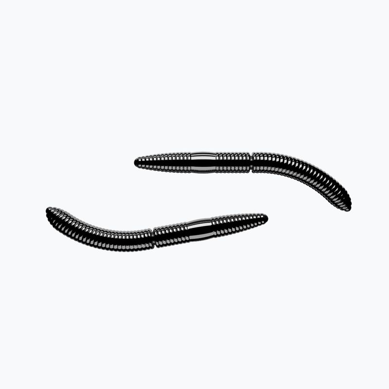 Libra Lures Fatty D'Worm Krill guminis masalas 10 vnt. juodas FATTYDWORMK65