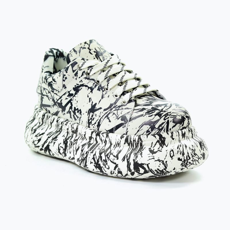 Moteriški batai GOE SS2N4003 balta/juoda 8