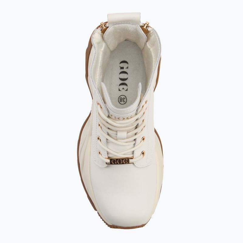 Moteriški batai GOE SS2N4300 smėlio spalvos 5