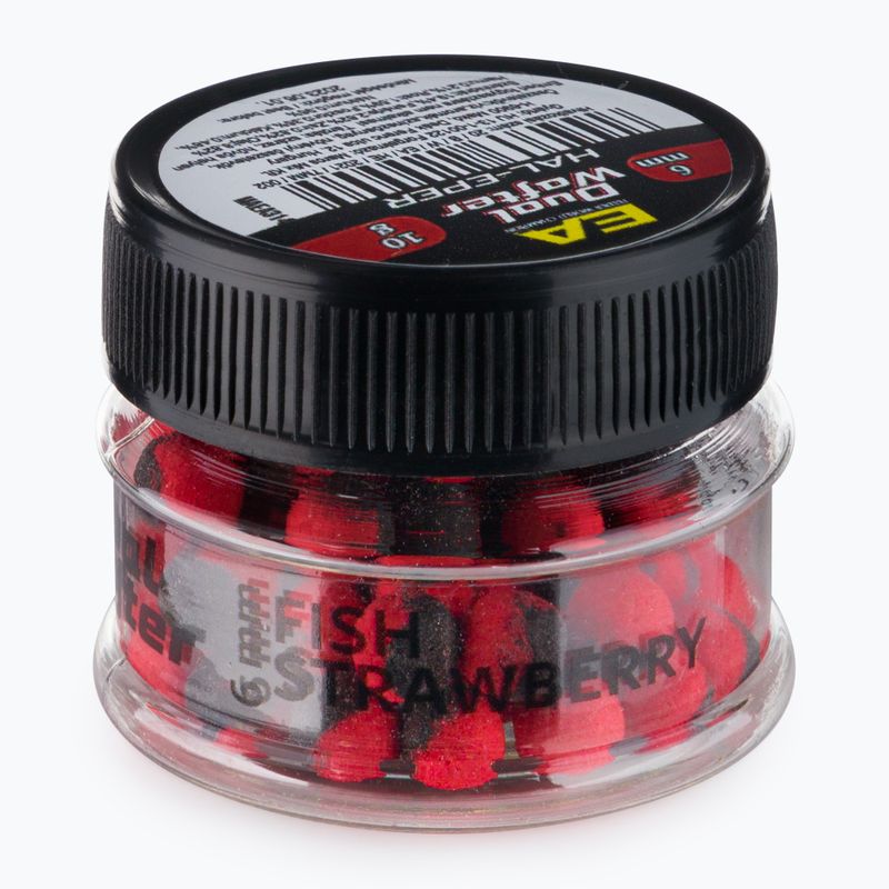 Maros EA Dual Wafter Fish-Strawberry raudonai juodas rutulinis masalas MAEA314 2