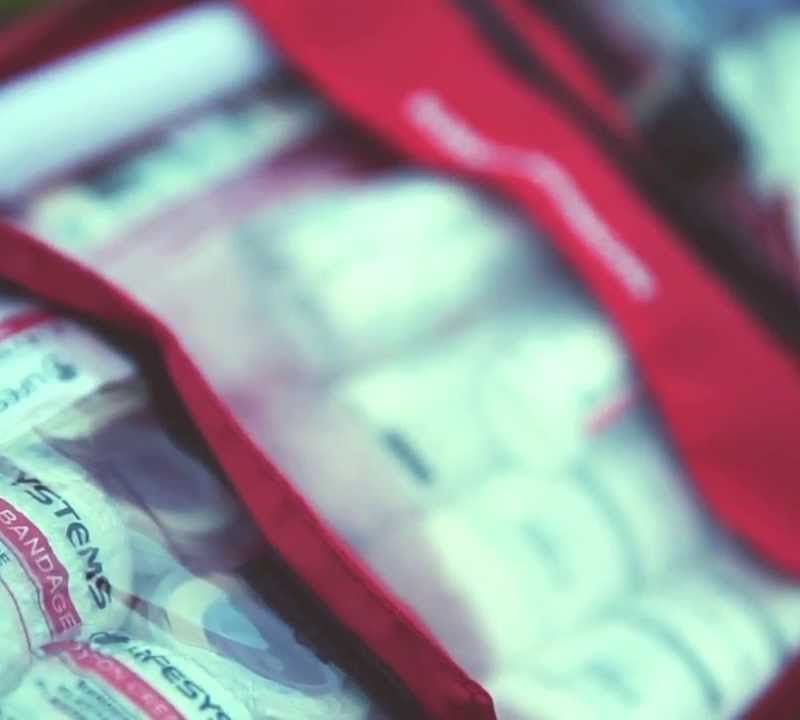 Lifesystems Mountain First Aid Kit raudonas LM1045SI 5