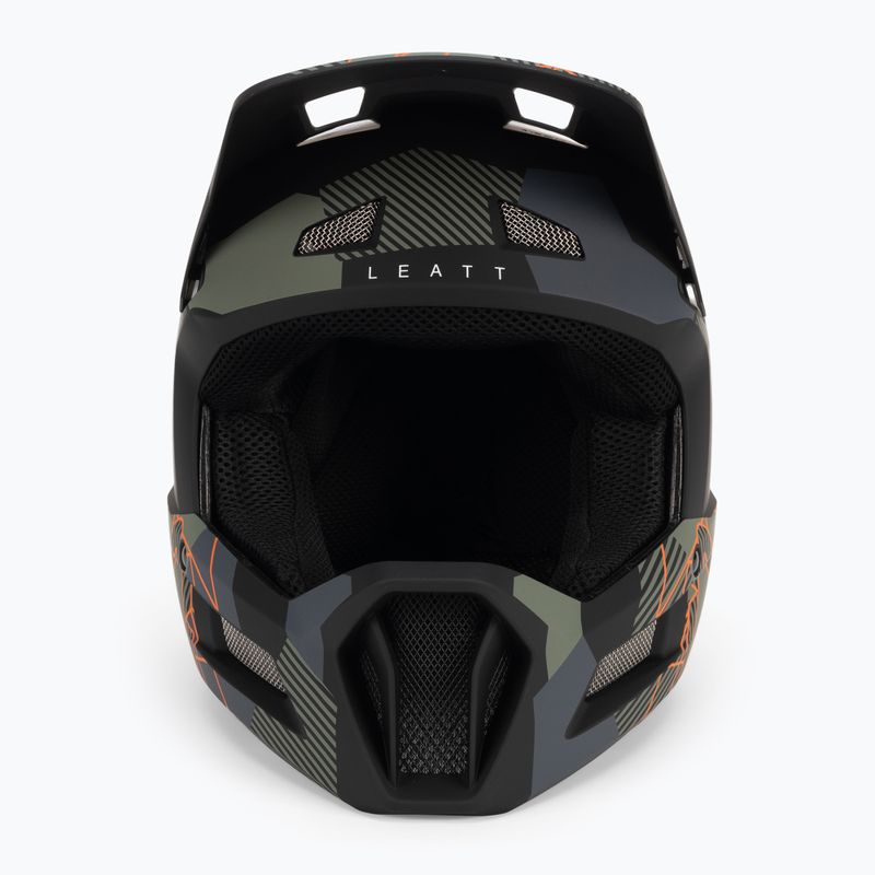 Leatt MTB dviratininko šalmas Gravity 2.0 V23 žalias/juodas 1023013903 2