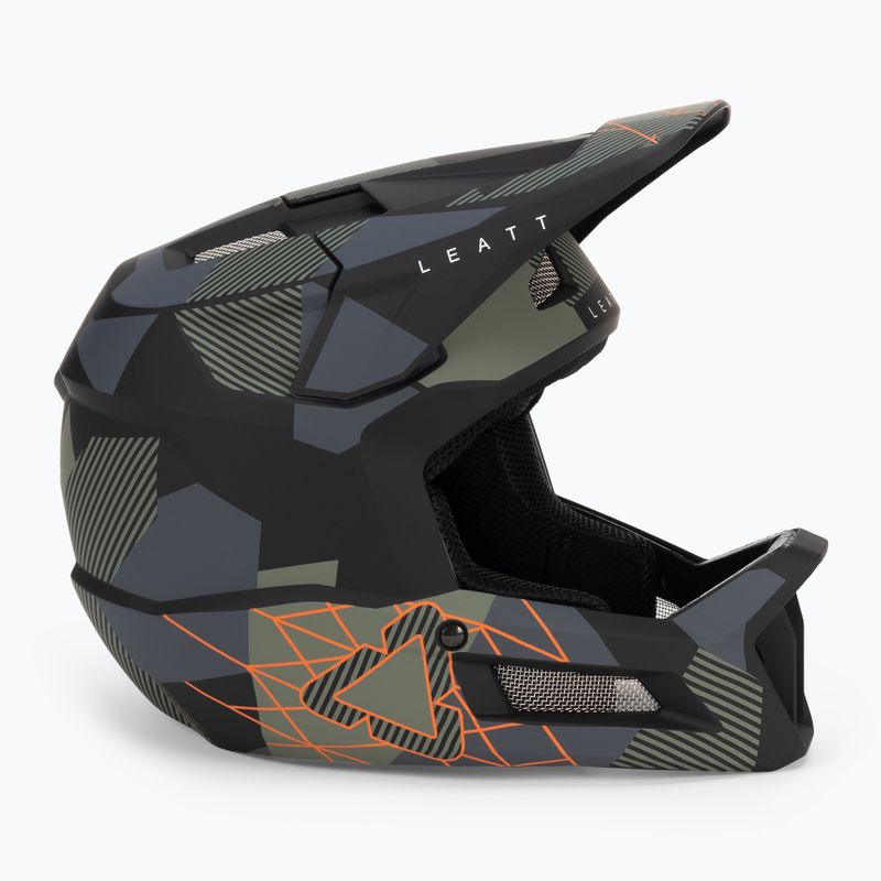 Leatt MTB dviratininko šalmas Gravity 2.0 V23 žalias/juodas 1023013903 3