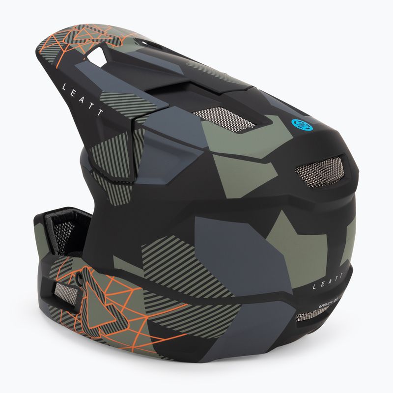 Leatt MTB dviratininko šalmas Gravity 2.0 V23 žalias/juodas 1023013903 4