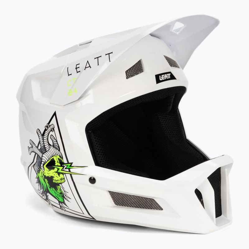 Leatt MTB dviratininko šalmas Gravity 2.0 V23, baltas 1023014102