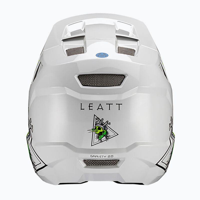 Leatt MTB dviratininko šalmas Gravity 2.0 V23, baltas 1023014102 11