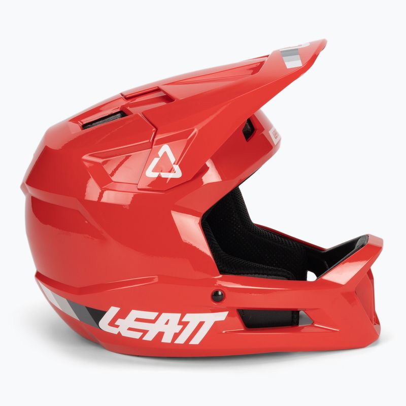 Leatt MTB Gravity 1.0 Jr vaikiškas dviratininko šalmas V23 raudonas 3