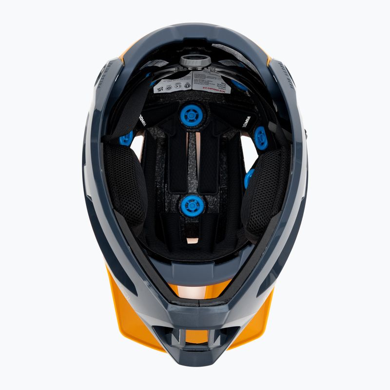 Leatt MTB Enduro 2.0 V23 dviratininko šalmas tamsiai mėlyna ir geltona 1023014852 5