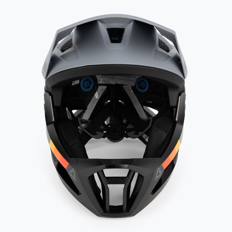 Leatt MTB Enduro 2.0 vaikiškas dviratininko šalmas V23 juodas 1023015001 2