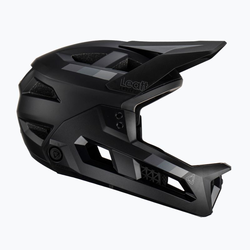 Leatt MTB Enduro 2.0 vaikiškas dviratininko šalmas V23 juodas 1023015001 7