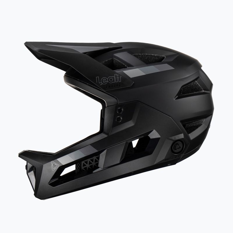 Leatt MTB Enduro 2.0 vaikiškas dviratininko šalmas V23 juodas 1023015001 8
