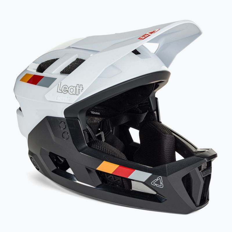 "Leatt MTB Enduro 2.0" vaikiškas dviratininko šalmas V23 Jr baltas