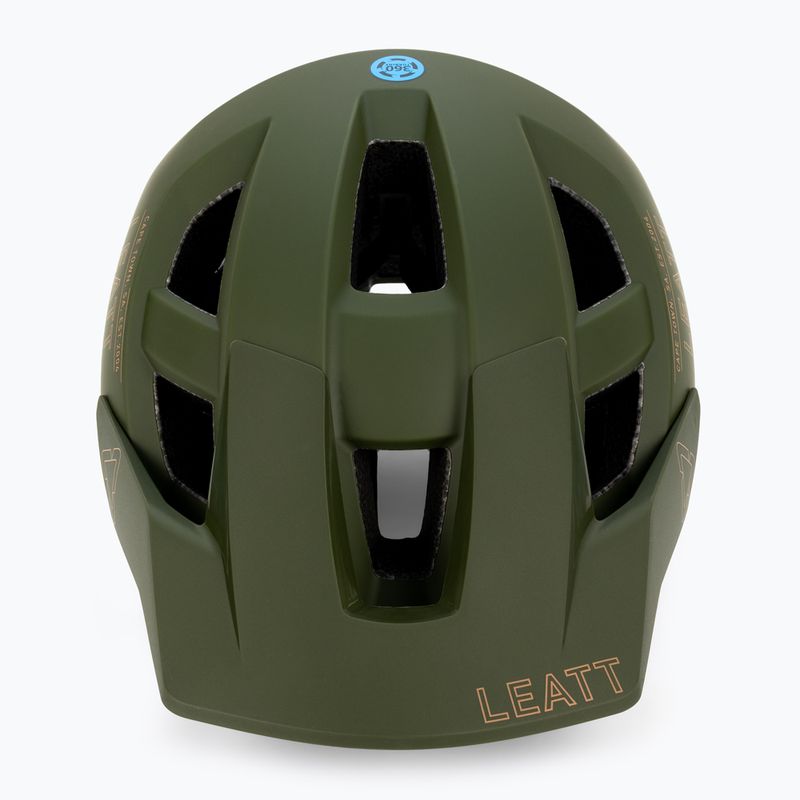 Leatt MTB dviratininko šalmas AllMtn 2.0 V23 žalias 1023015552 2