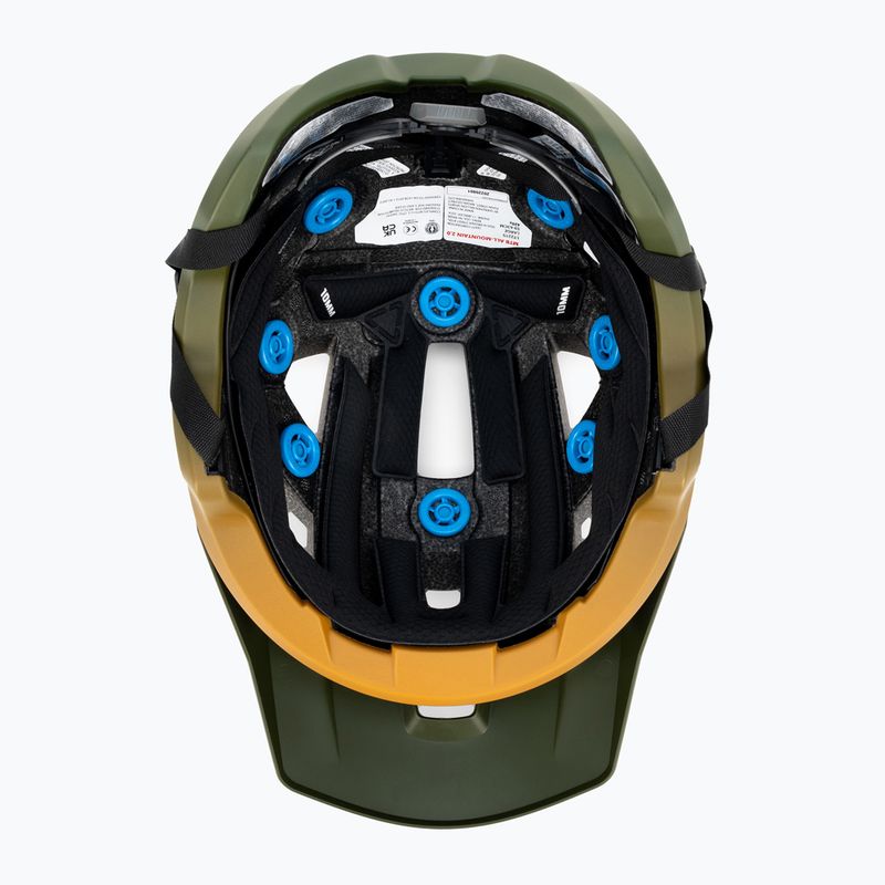 Leatt MTB dviratininko šalmas AllMtn 2.0 V23 žalias 1023015552 5