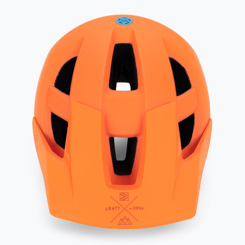 Leatt MTB dviratininko šalmas AllMtn 2.0 V23 oranžinis 1023015651 2