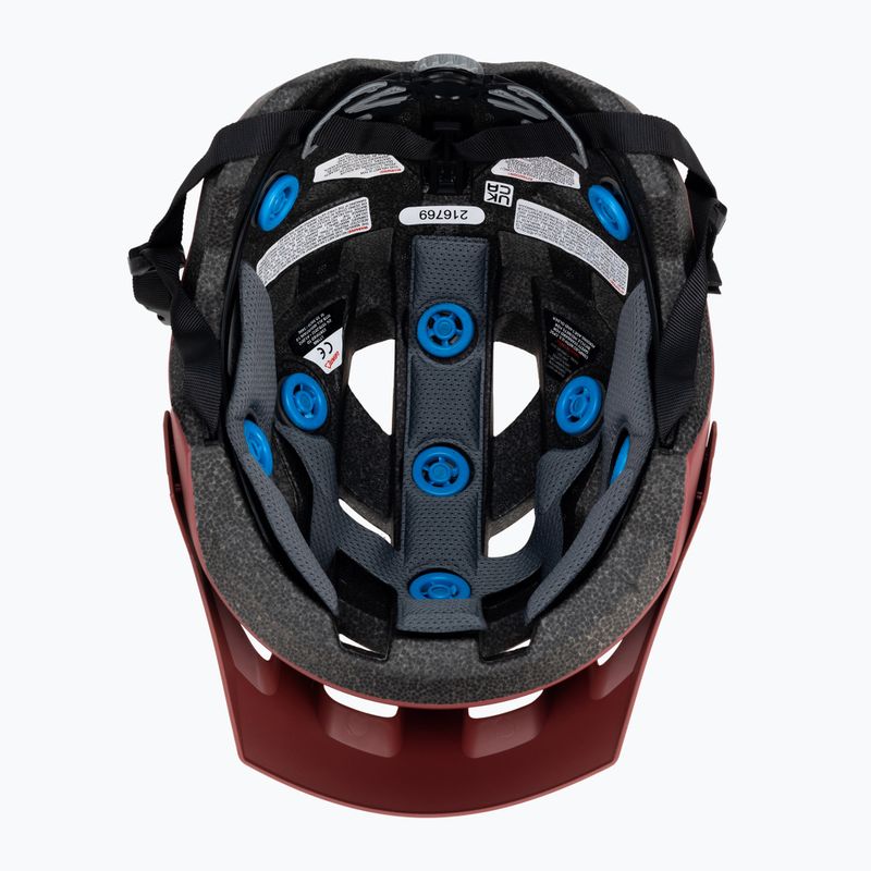 Leatt MTB AllMtn 1.0 V23 dviratininko šalmas raudonas 1023015752 5
