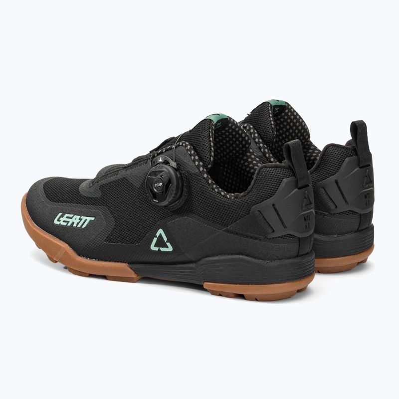 Moteriški MTB Leatt 6.0 Clip dviratininkų batai juodi 3023049454 3