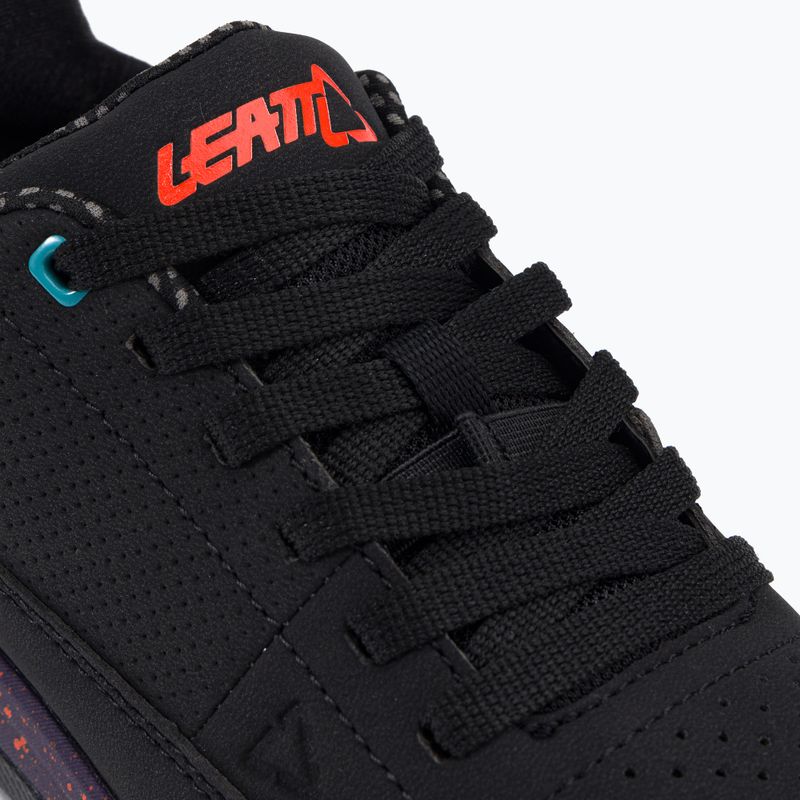 Leatt 2.0 Flat moteriški platforminiai dviračių bateliai juodi 3023049501 9