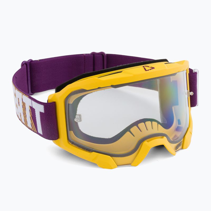 Leatt Velocity 4.5 indigo / skaidrūs dviratininkų akiniai 8023020450