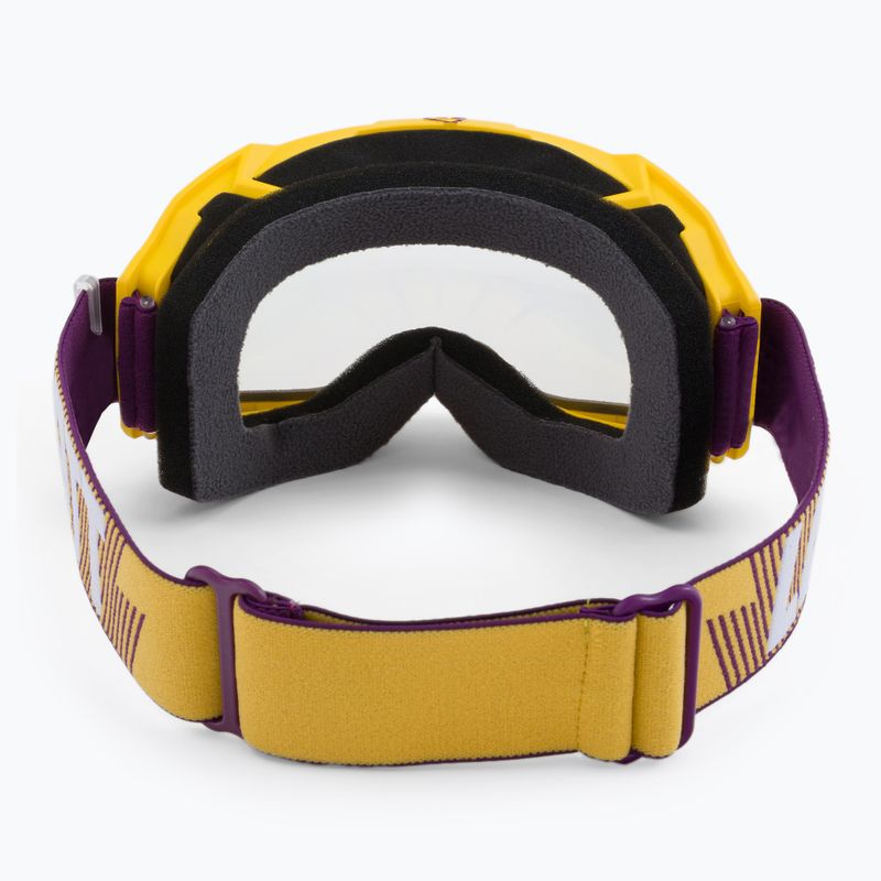 Leatt Velocity 4.5 indigo / skaidrūs dviratininkų akiniai 8023020450 3