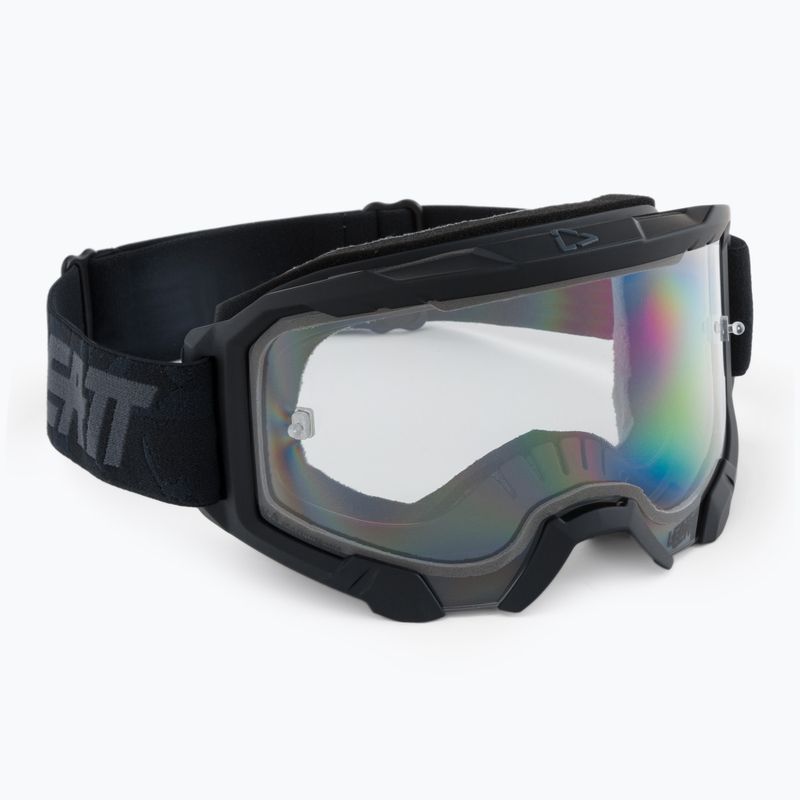 Leatt Velocity 4.5 stealth / skaidrūs dviratininkų akiniai 8023020470