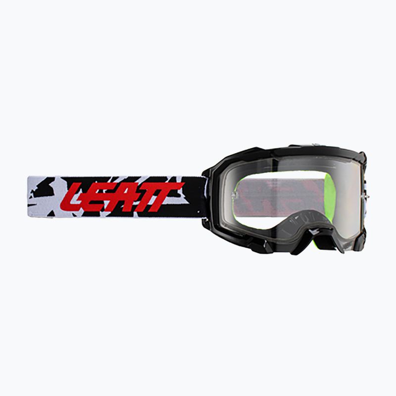 Leatt Velocity 4.5 zebra / skaidrūs dviratininkų akiniai 8023020490 6