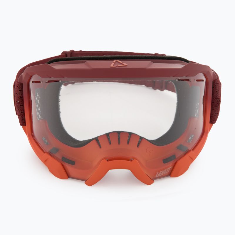Dviračių akiniai Leatt Velocity 4.0 MTB flame/clear 2