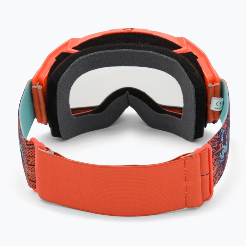 Dviračių akiniai Leatt Velocity 4.5 orange/clear 3