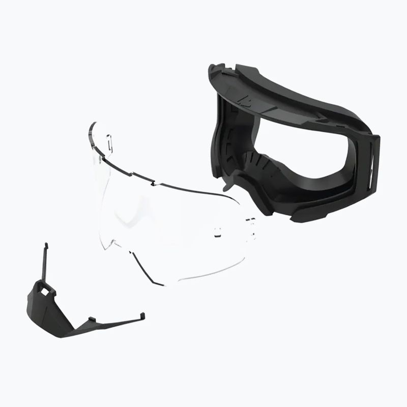 Dviračių akiniai Leatt Velocity 4.5 red/light grey 3