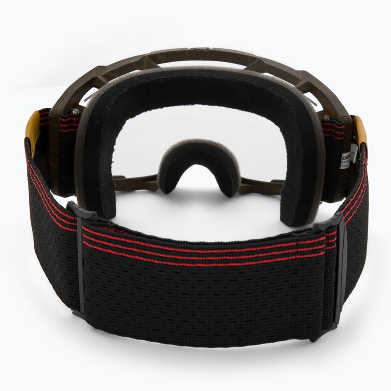 Dviračių akiniai Leatt Velocity 4.0 MTB X-Flow timber/clear 3