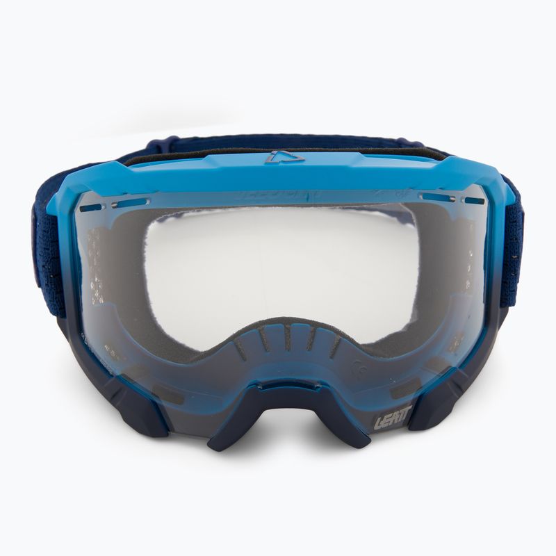 Dviračių akiniai Leatt Velocity 4.0 MTB cyan/clear 2