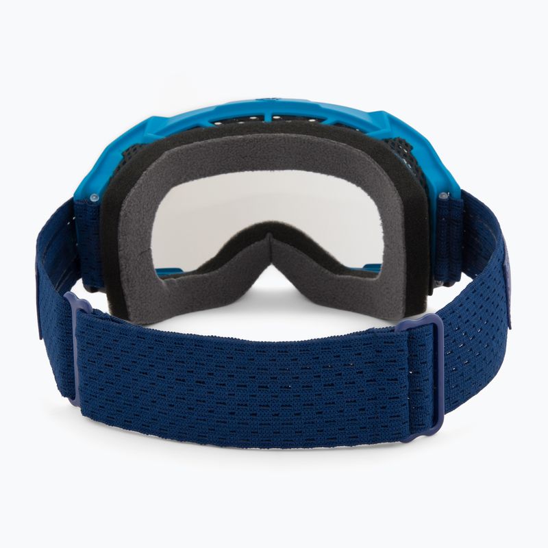 Dviračių akiniai Leatt Velocity 4.0 MTB cyan/clear 3