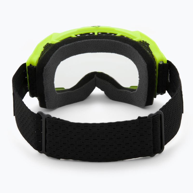 Dviračių akiniai Leatt Velocity 4.0 MTB lime/clear 3