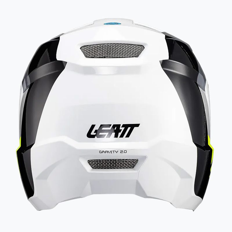 Dviračių šalmas Leatt MTB Gravity 2.0 V24 white/black 5