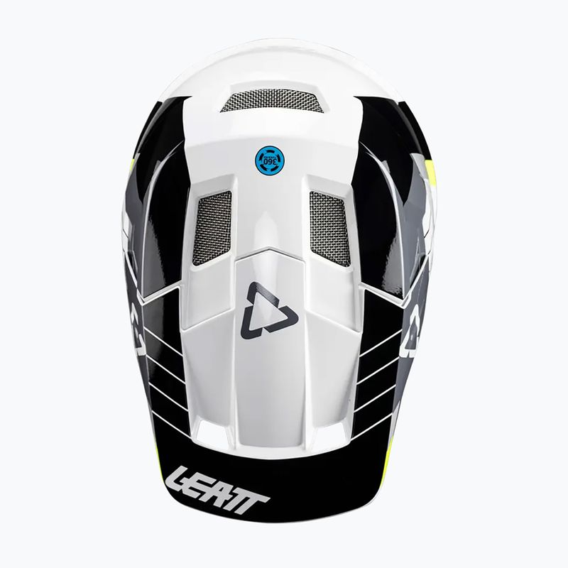 Dviračių šalmas Leatt MTB Gravity 2.0 V24 white/black 6