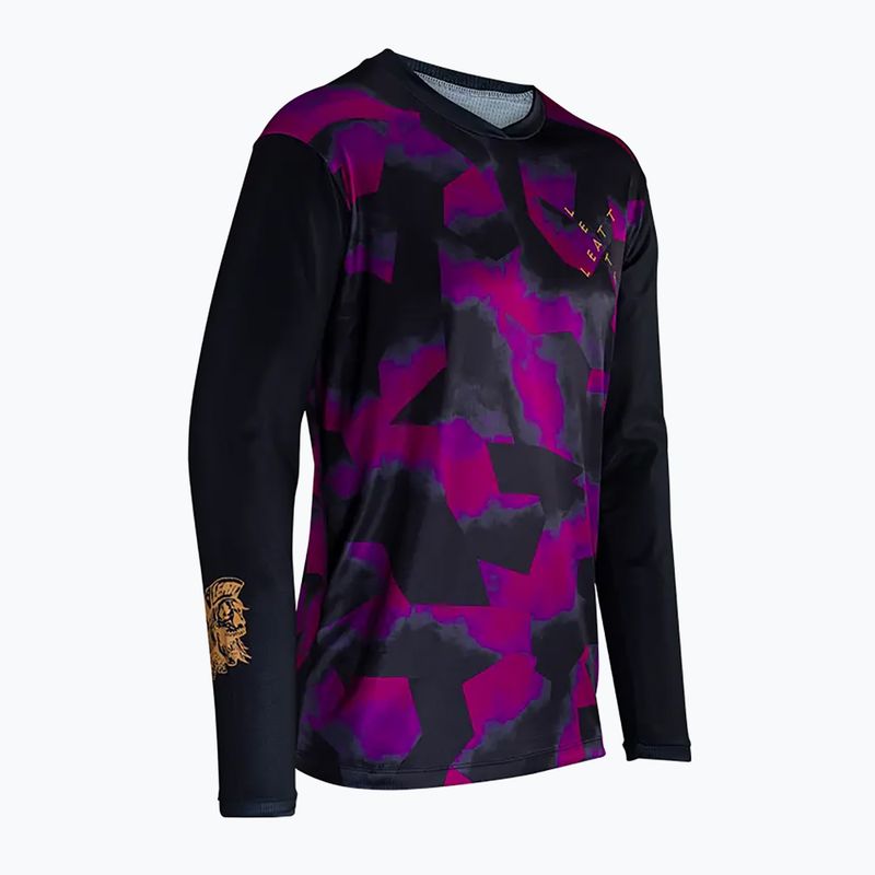 Vyriški dviračių marškinėliai ilgomis rankovėmis Leatt MTB Gravity 3.0 purple 4