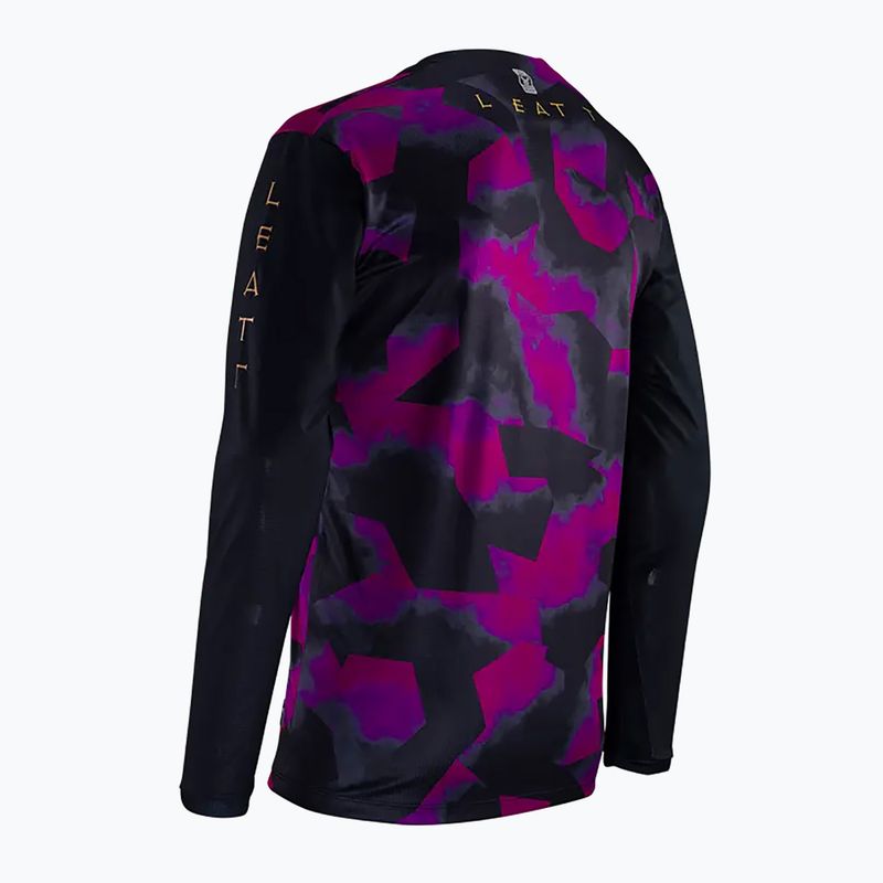 Vyriški dviračių marškinėliai ilgomis rankovėmis Leatt MTB Gravity 3.0 purple 7