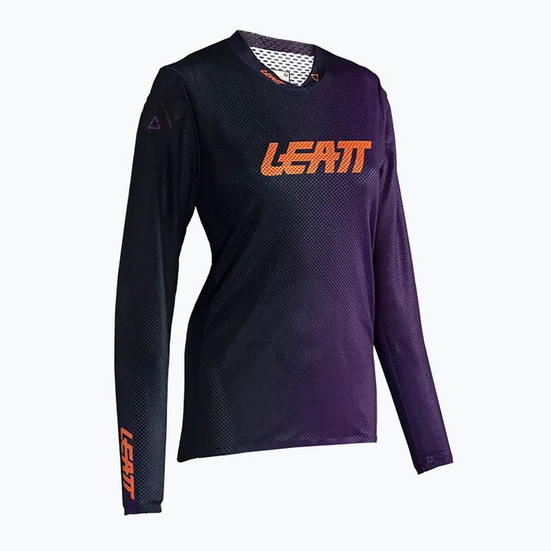 Moteriški dviračių marškinėliai ilgomis rankovėmis Leatt MTB Gravity 4.0 purple 4