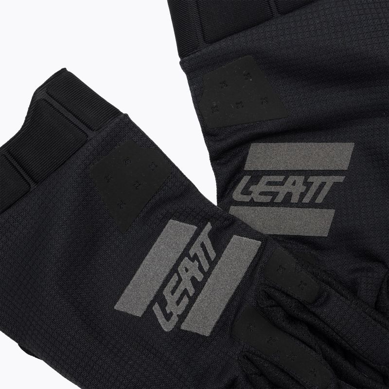 Vyriškos dviračių pirštinės Leatt MTB 1.0 GripR stealth 5