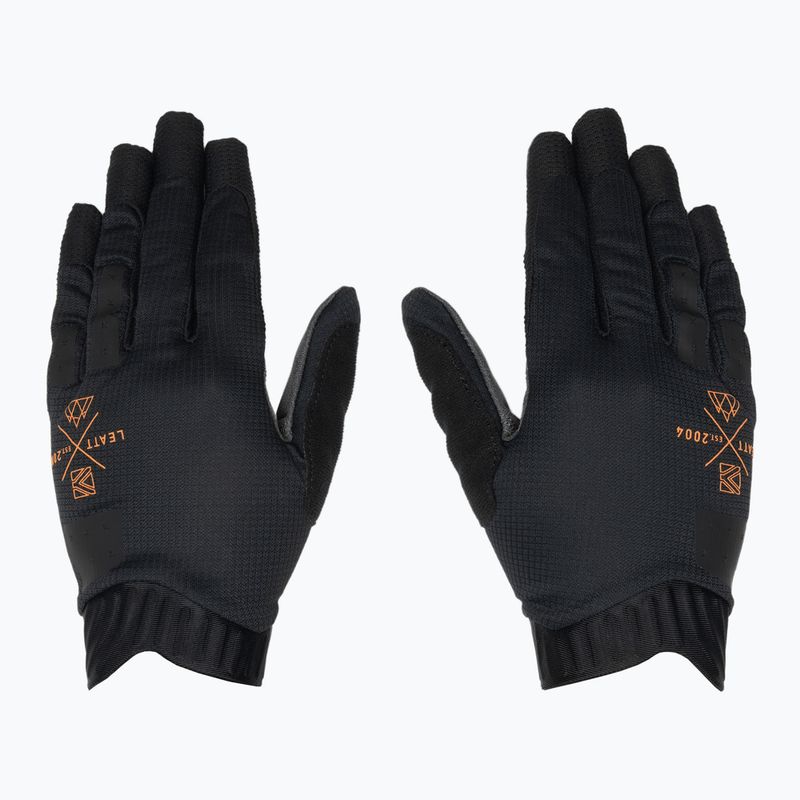 Moteriškos dviračių pirštinės Leatt MTB 1.0 GripR stealth 2